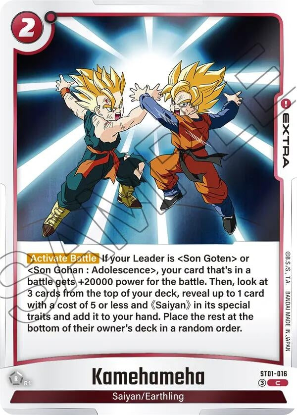 Image for Kamehameha (ST01-016) (ST01) - Dragon Ball Super: Fusion World