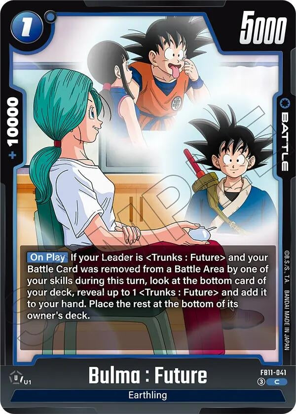 Image for Bulma : Future - FB11-041 (FB11-041) (FB11) - Dragon Ball Super: Fusion World