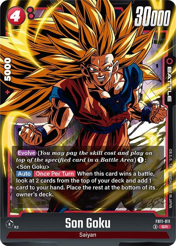 Image for Son Goku - FB11-011 (FB11-011) (FB11) - Dragon Ball Super: Fusion World