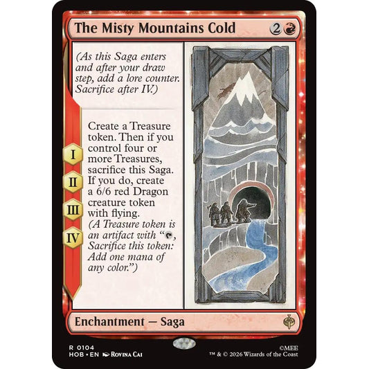 The Misty Mountains Cold (104) (HOB)