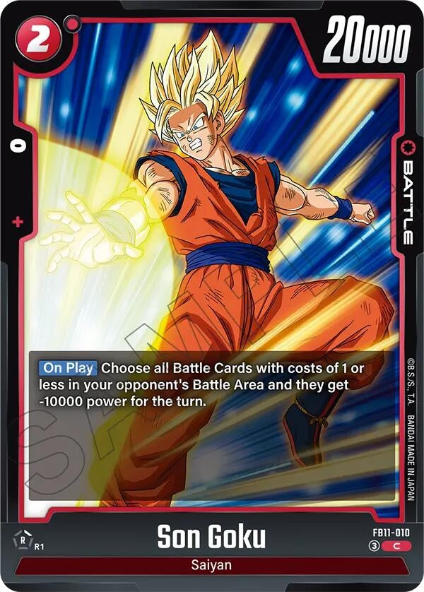 Image for Son Goku - FB11-010 (FB11-010) (FB11) - Dragon Ball Super: Fusion World