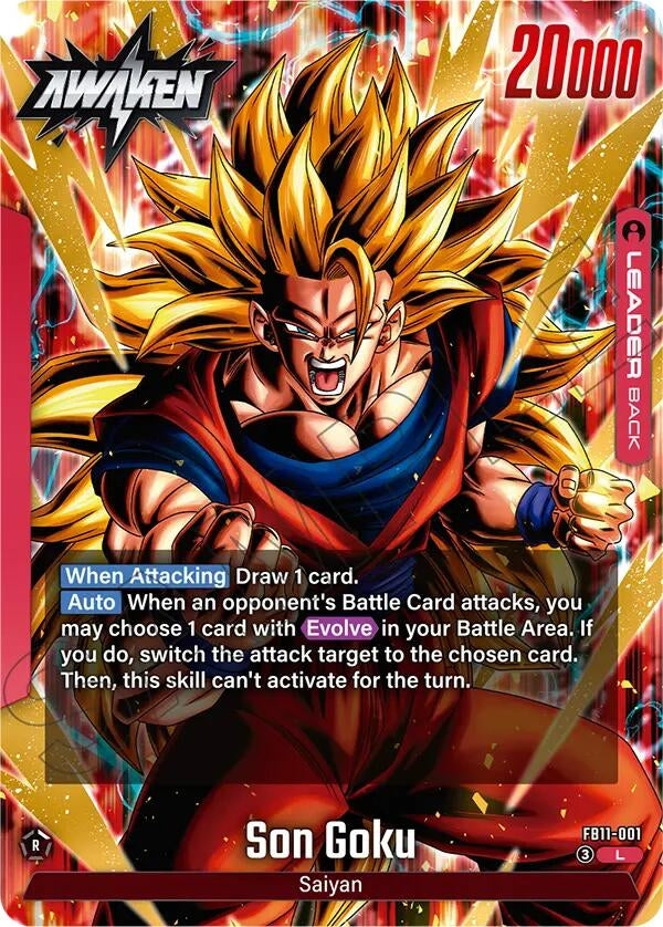 Image for Son Goku - FB11-001 (FB11-001) (FB11) - Dragon Ball Super: Fusion World