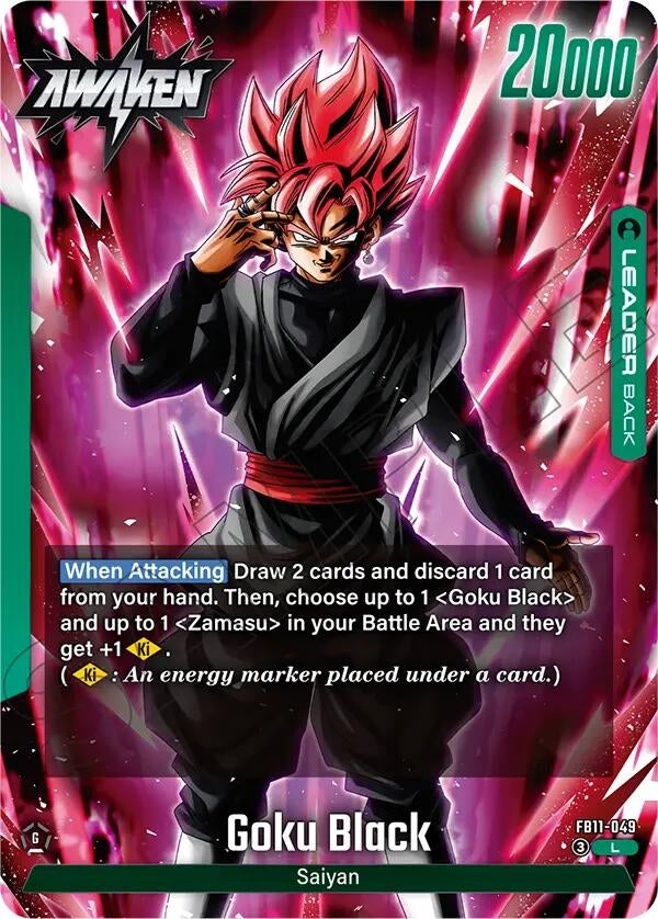 Image for Goku Black - FB11-049 (FB11-049) (FB11) - Dragon Ball Super: Fusion World