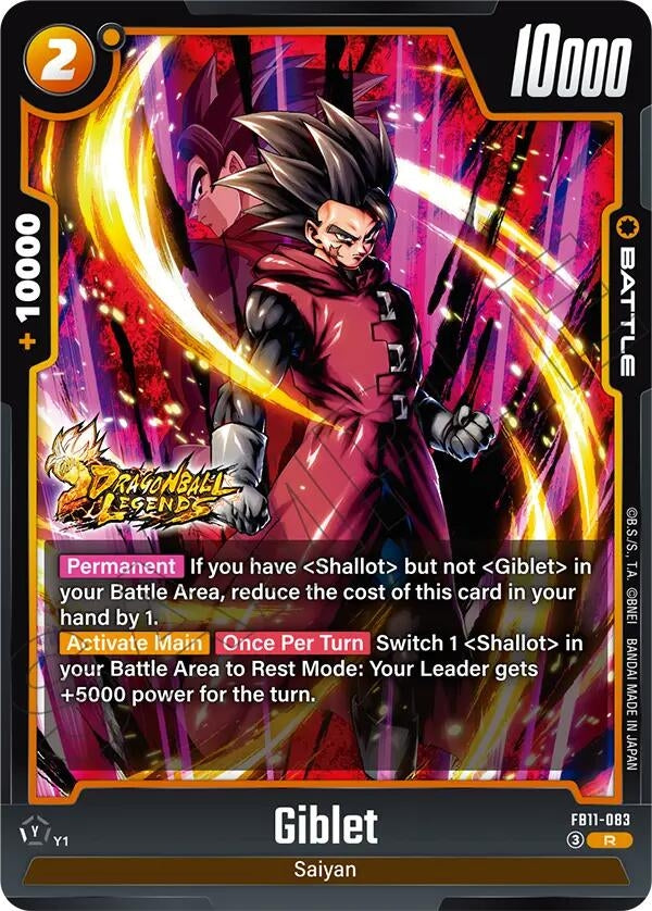 Image for Giblet - FB11-083 (FB11-083) (FB11) - Dragon Ball Super: Fusion World