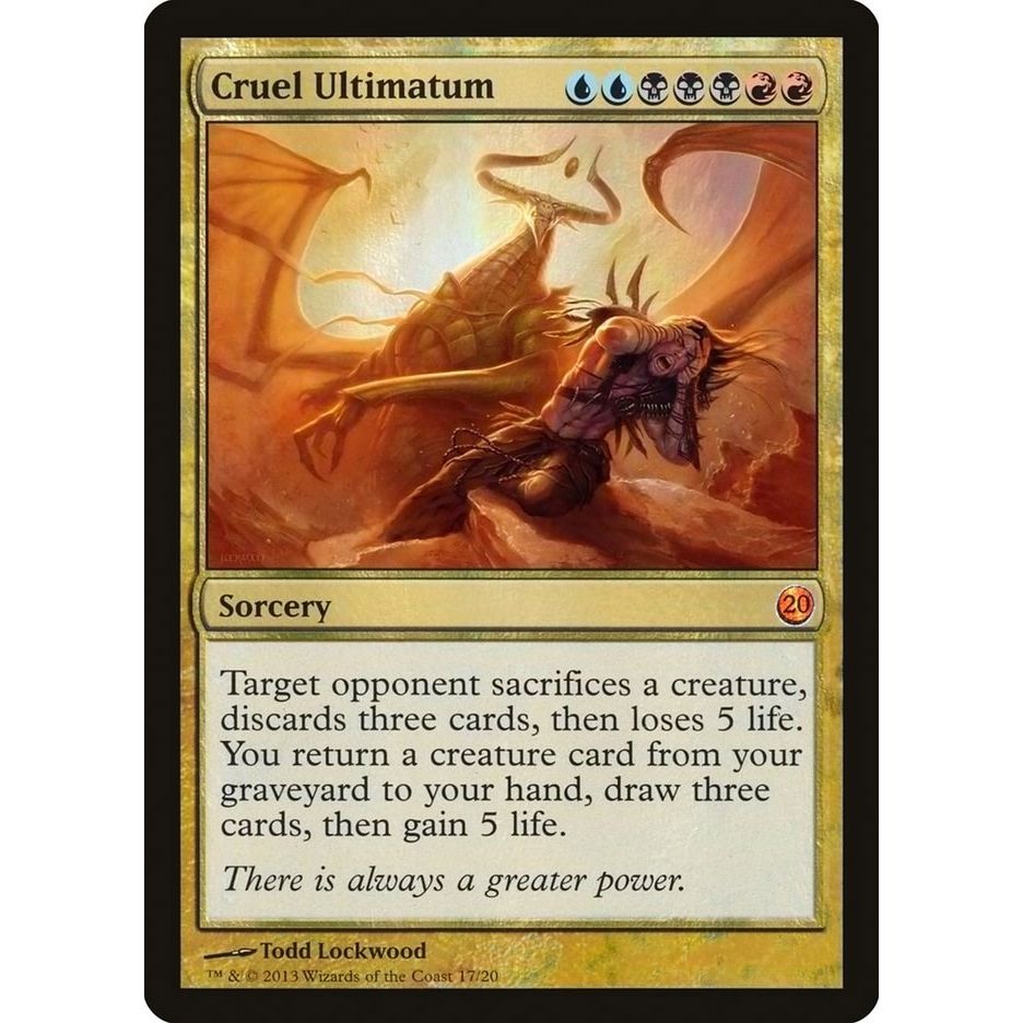 Image for Cruel Ultimatum (17) (V13) - Magic: The Gathering