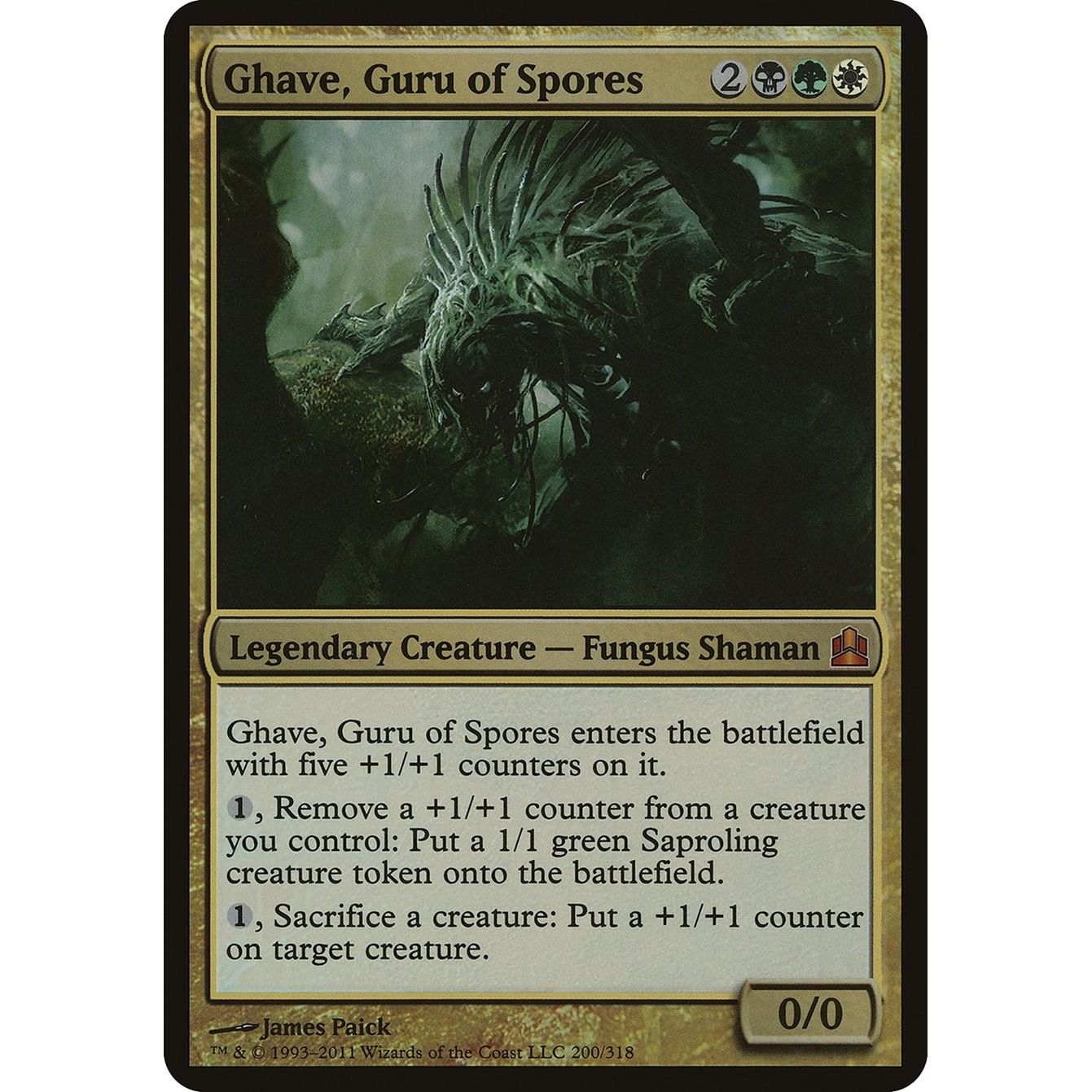 Image for Ghave, Guru of Spores (Commander) (200) (OVER) - Magic: The Gathering