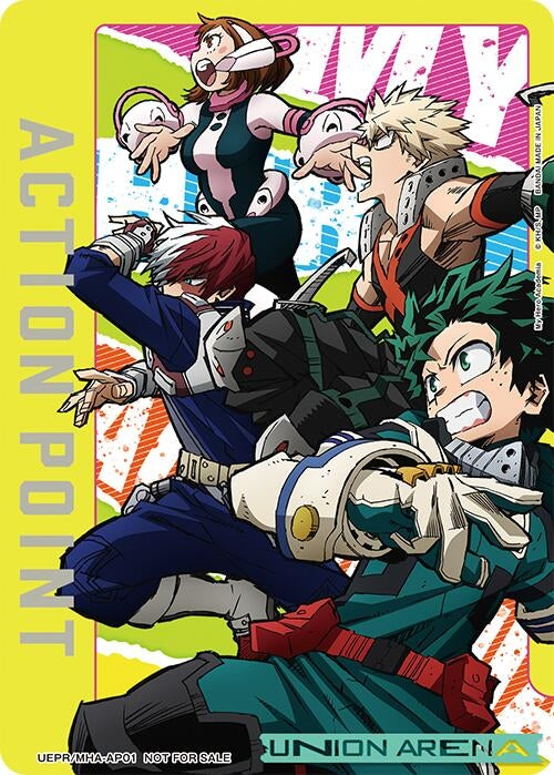 Image for Action Point Card (AP01) (My Hero Academia) (Special Promotion Pack 2026 Vol. 2) (UEPR/MHA-AP01) (UEPR) - Union Arena