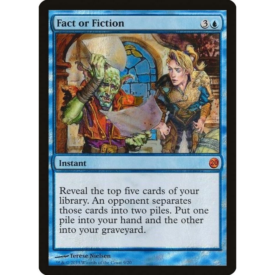 Image for Fact or Fiction (9) (V13) - Magic: The Gathering