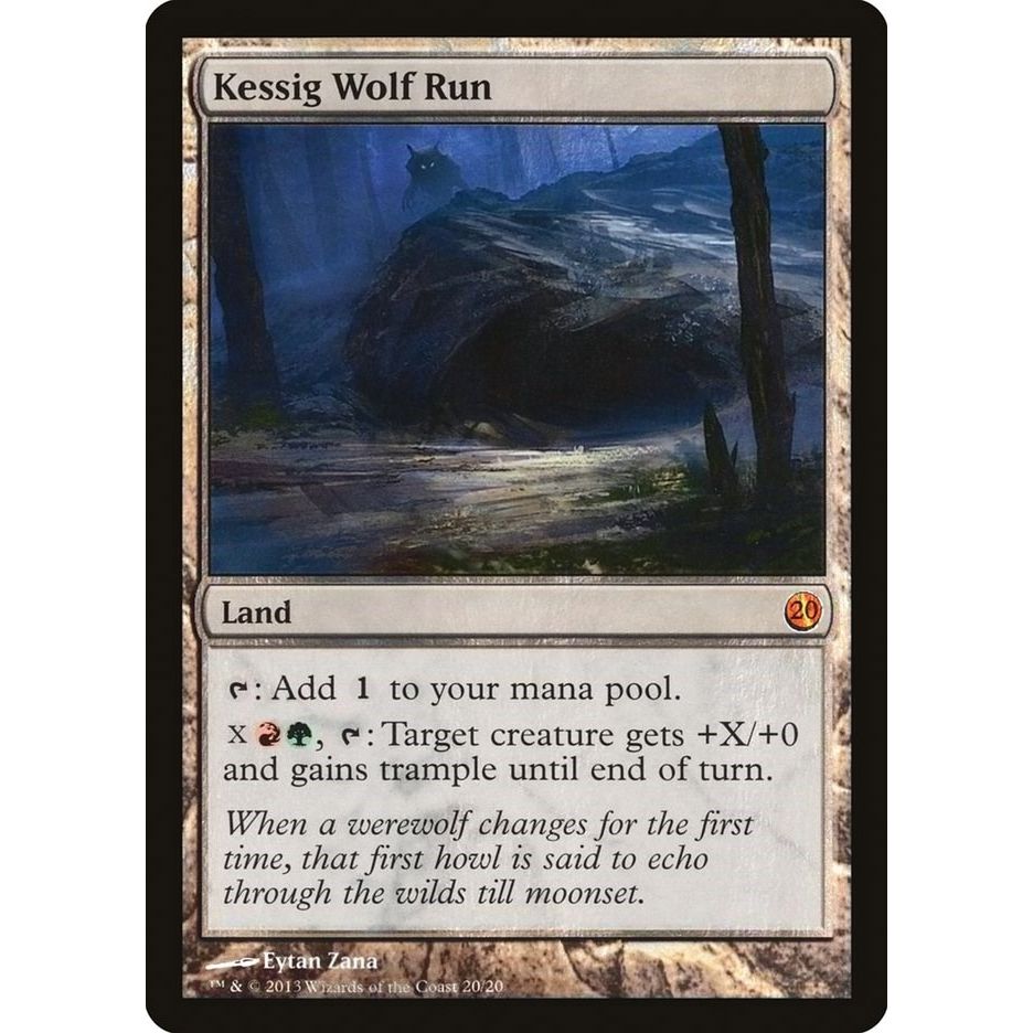 Image for Kessig Wolf Run (20) (V13) - Magic: The Gathering