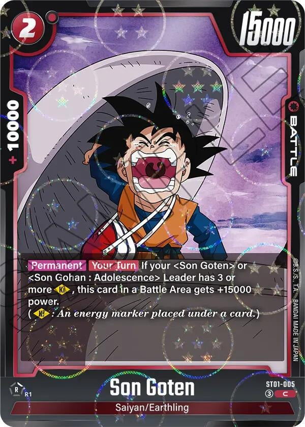 Image for Son Goten - ST01-005 (Dragon Ball Pattern) (ST01-005) (ST01) - Dragon Ball Super: Fusion World