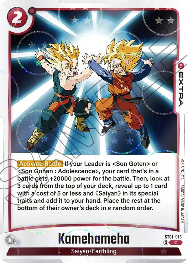 Image for Kamehameha (Dragon Ball Pattern) (ST01-016) (ST01) - Dragon Ball Super: Fusion World