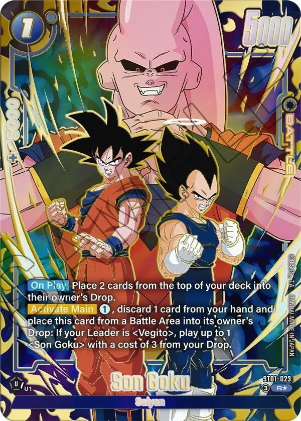 Image for Son Goku - ST01-023 (Alternate Art) (ST01-023) (ST01) - Dragon Ball Super: Fusion World
