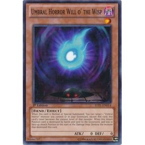 Image for Umbral Horror Will o' the Wisp (JOTL-EN014) (JOTL) - YuGiOh