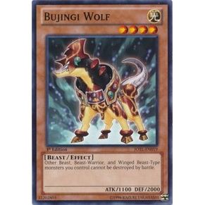 Image for Bujingi Wolf (JOTL-EN019) (JOTL) - YuGiOh