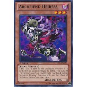 Image for Archfiend Heiress (JOTL-EN029) (JOTL) - YuGiOh