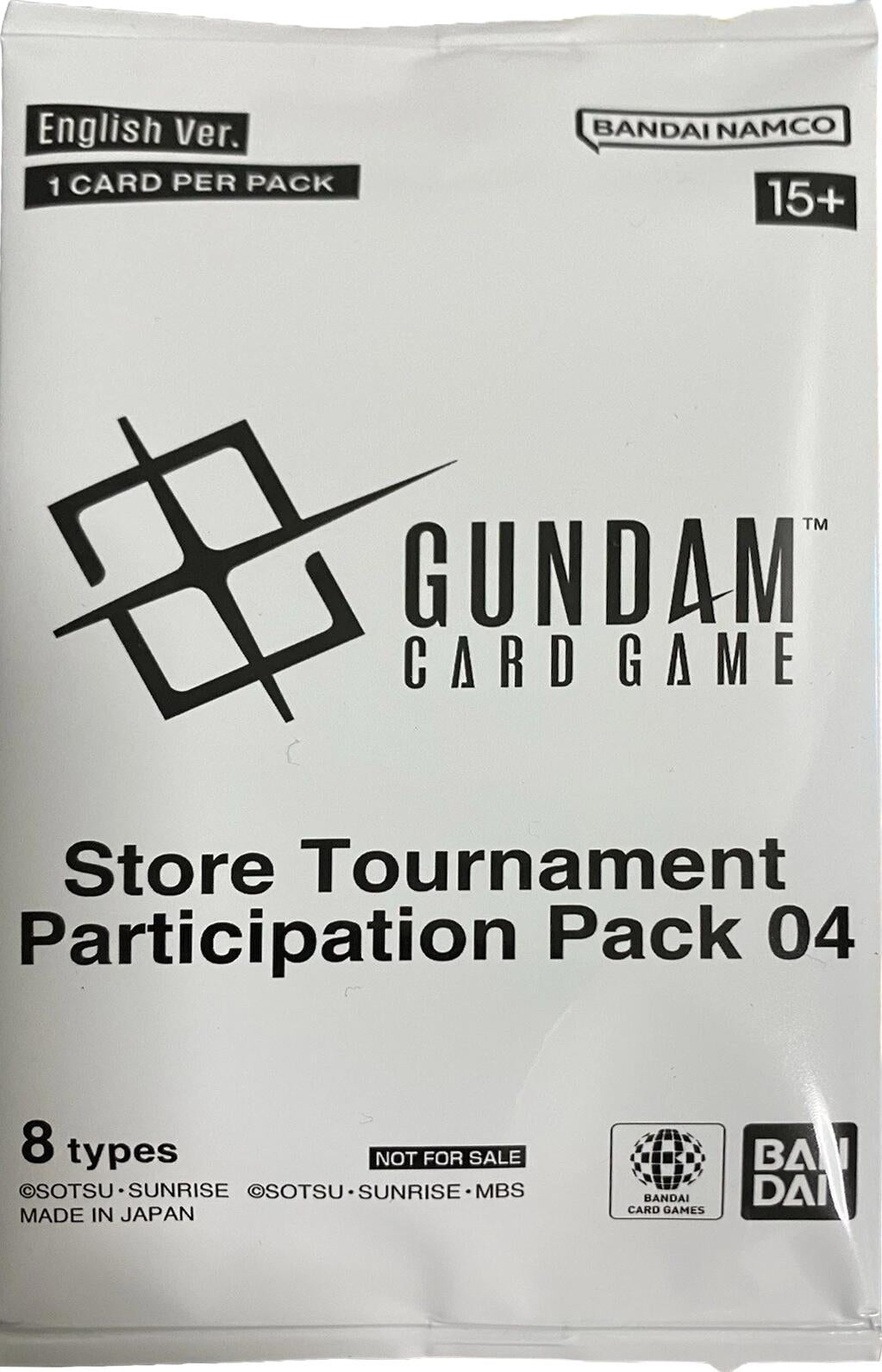 Image for Store Tournament Participation Pack 04 - Gundam Card Game