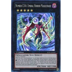 Image for Number C104: Umbral Horror Masquerade (JOTL-EN056) (JOTL) - YuGiOh