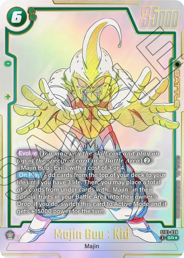 Image for Majin Buu : Kid - ST01-038 (Alternate Art) (ST01-038) (ST01) - Dragon Ball Super: Fusion World