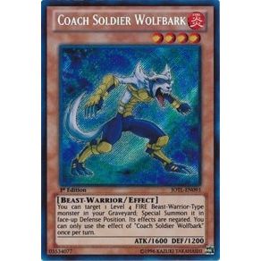 Image for Coach Soldier Wolfbark (JOTL-EN093) (JOTL) - YuGiOh