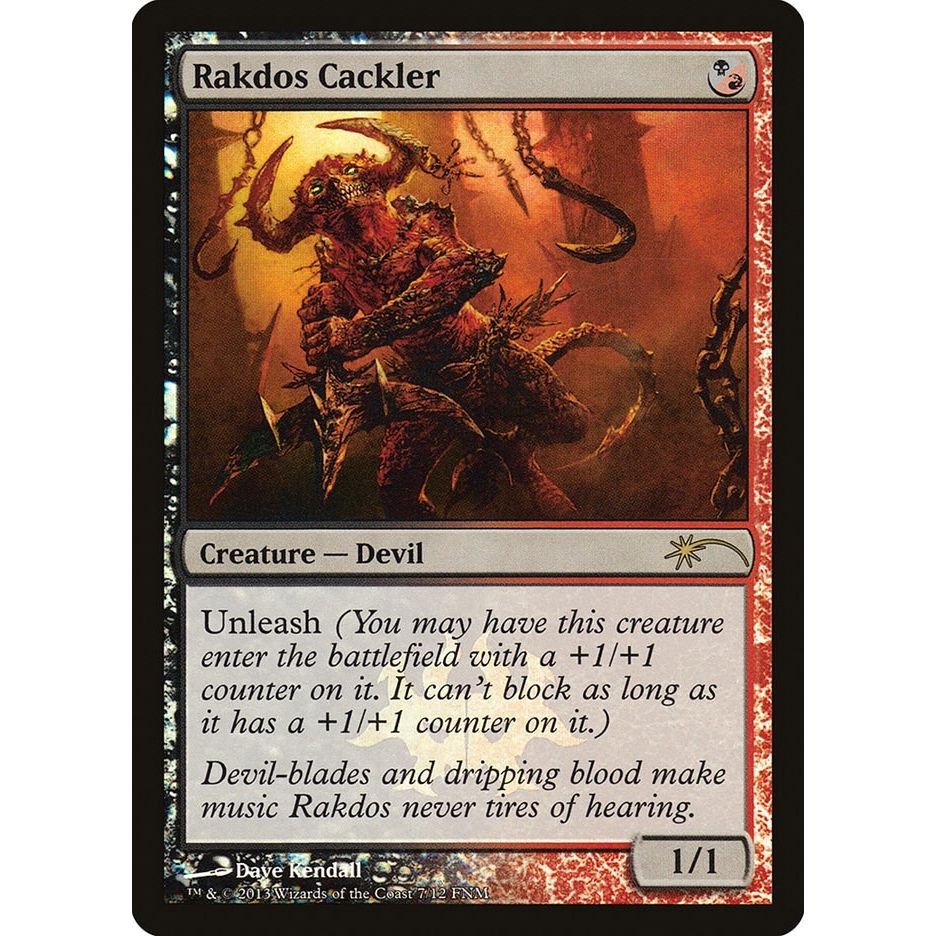 Image for Rakdos Cackler (7) (FNM) - Magic: The Gathering