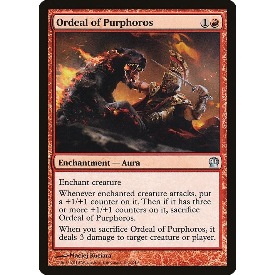 Image for Ordeal of Purphoros (131) (THS) - Magic: The Gathering