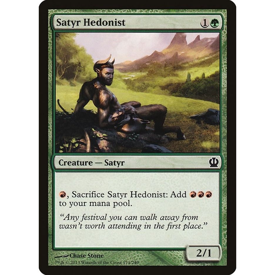 Image for Satyr Hedonist (174) (THS) - Magic: The Gathering