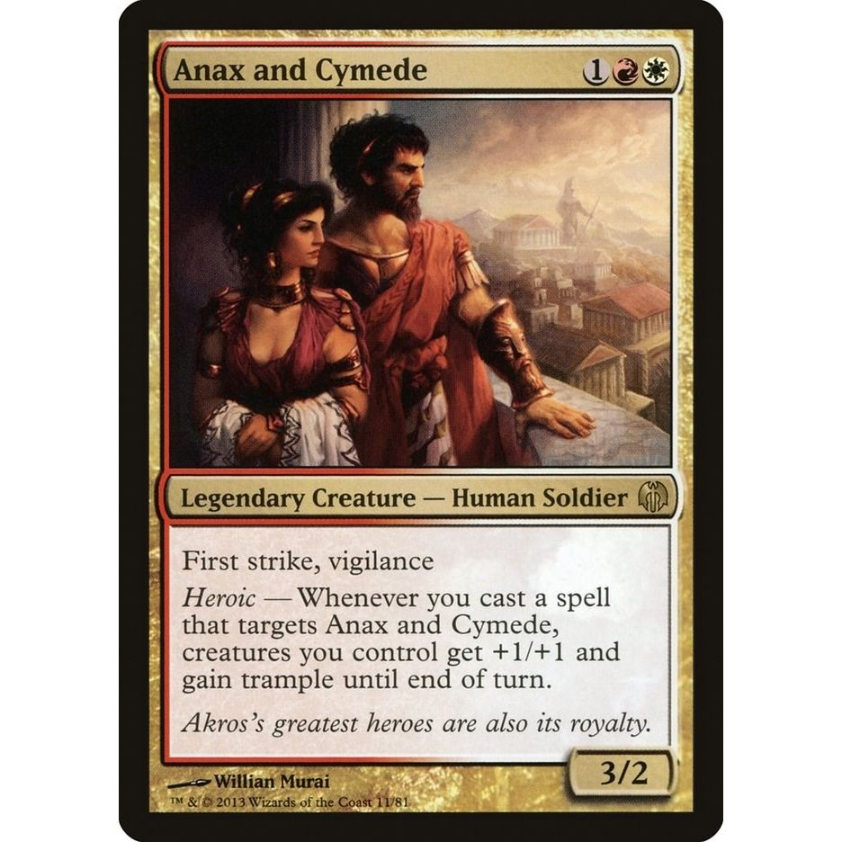 Image for Anax and Cymede (11) (DDL) - Magic: The Gathering