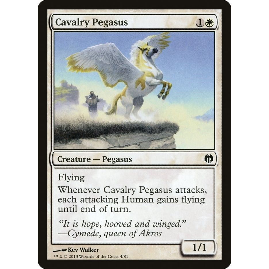 Image for Cavalry Pegasus (4) (DDL) - Magic: The Gathering