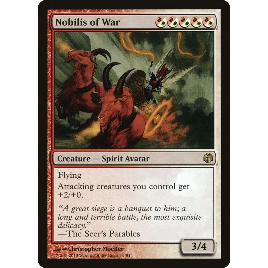 Image for Nobilis of War (15) (DDL) - Magic: The Gathering