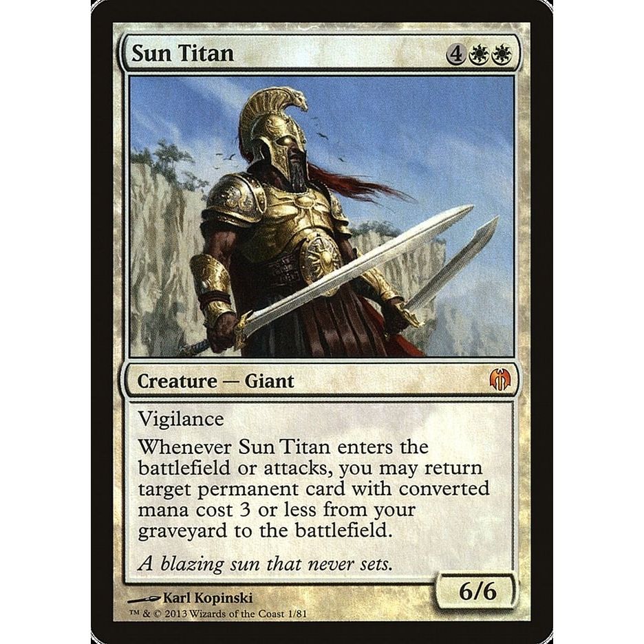 Image for Sun Titan (1) (DDL) - Magic: The Gathering