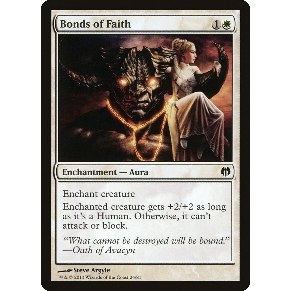 Image for Bonds of Faith (24) (DDL) - Magic: The Gathering