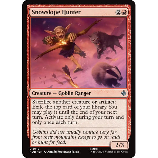 Snowslope Hunter (112) (HOB)