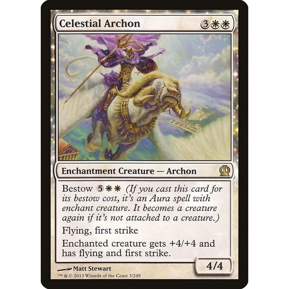 Image for Celestial Archon (3) (THS) - Magic: The Gathering