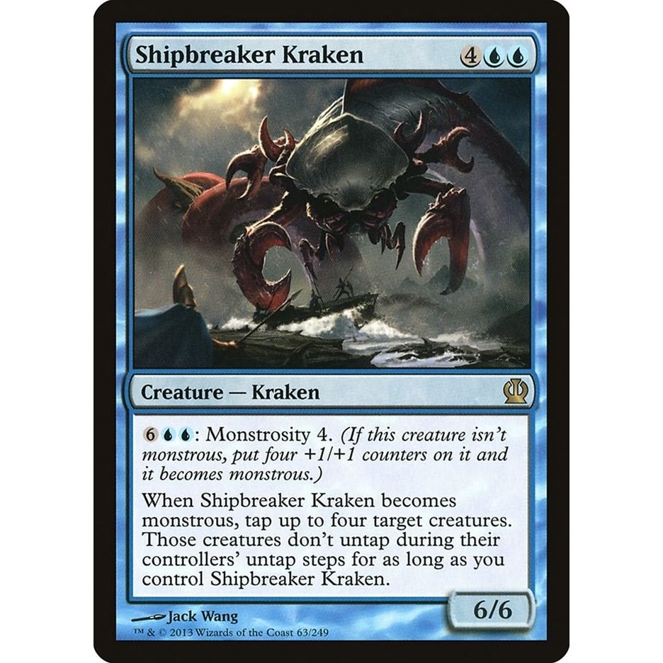 Image for Shipbreaker Kraken (63) (THS) - Magic: The Gathering