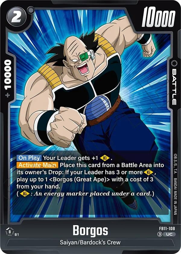 Image for Borgos (FB11-108) (FB11) - Dragon Ball Super: Fusion World