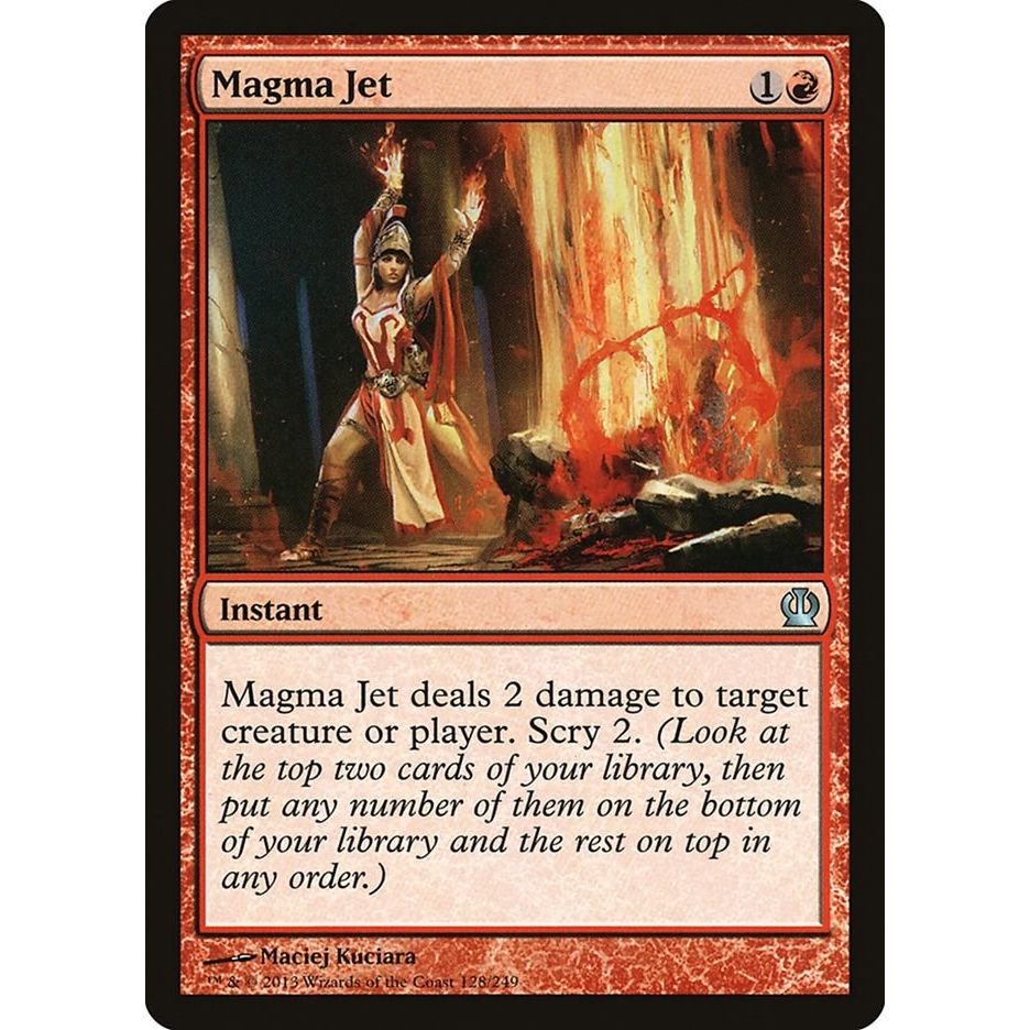 Image for Magma Jet (128) (THS) - Magic: The Gathering