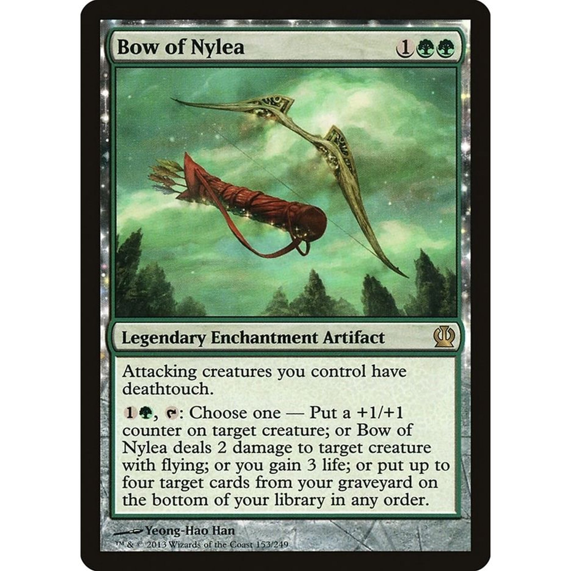 Image for Bow of Nylea (153) (THS) - Magic: The Gathering
