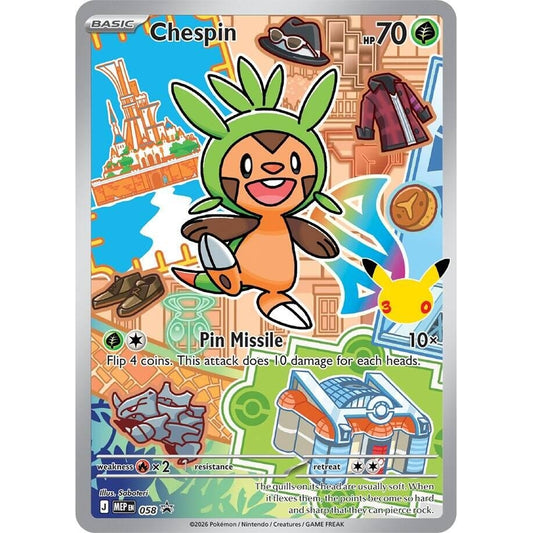 Image for Chespin -  058 (058) - Pokemon