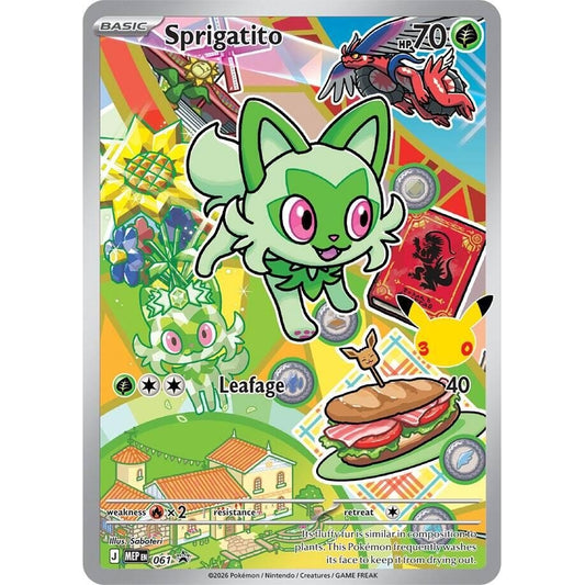 Image for Sprigatito -  061 (061) - Pokemon
