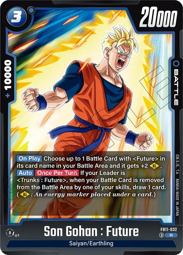Image for Son Gohan : Future - FB11-032 (FB11-032) (FB11) - Dragon Ball Super: Fusion World