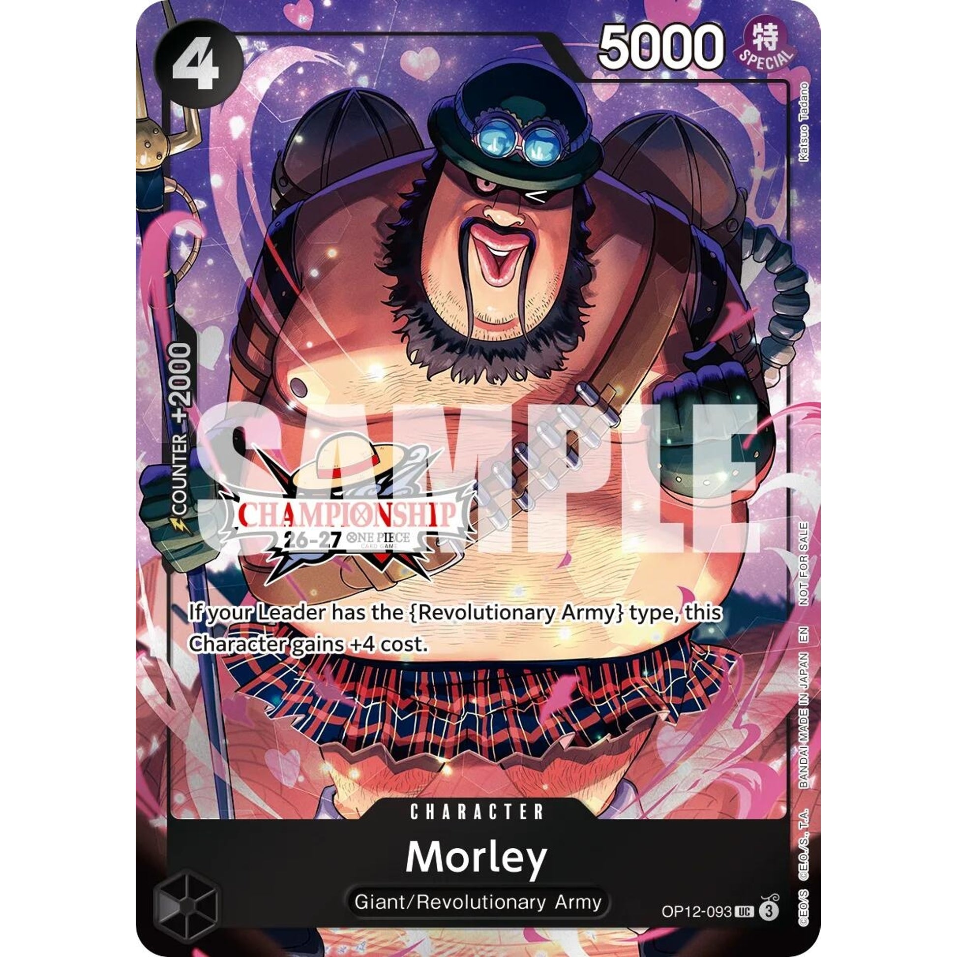 Image for Morley (CS 26-27 Celebration Pack) (OP12-093) (OP-PR) - One Piece Card Game