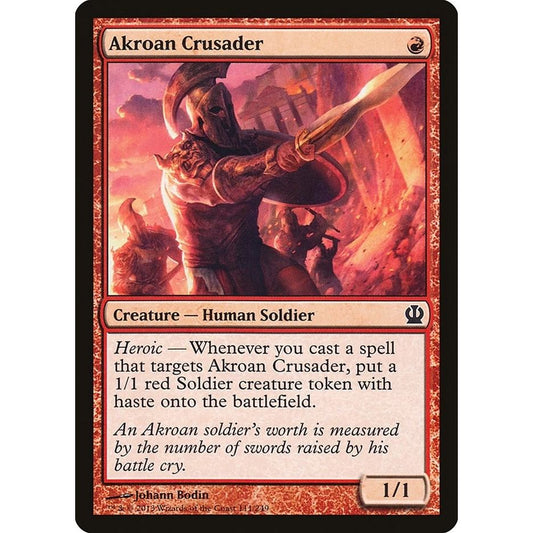 Image for Akroan Crusader (111) (THS) - Magic: The Gathering