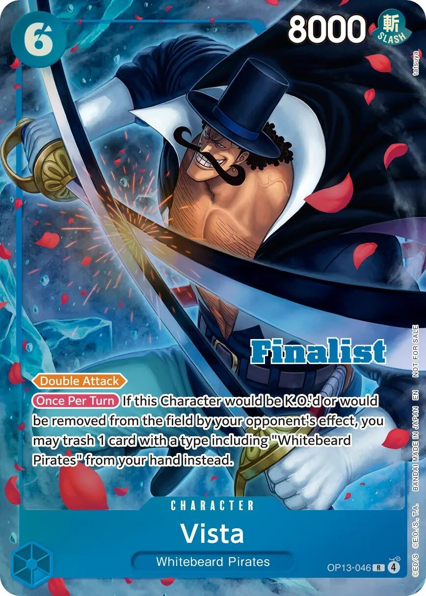 Image for Vista (CS 26-27 Finalist Card Set Vol. 1) (OP13-046) (OP-PR) - One Piece Card Game