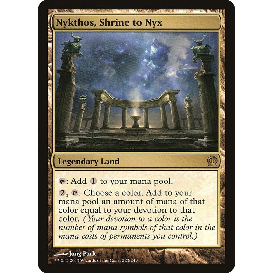 Image for Nykthos, Shrine to Nyx (223) (THS) - Magic: The Gathering