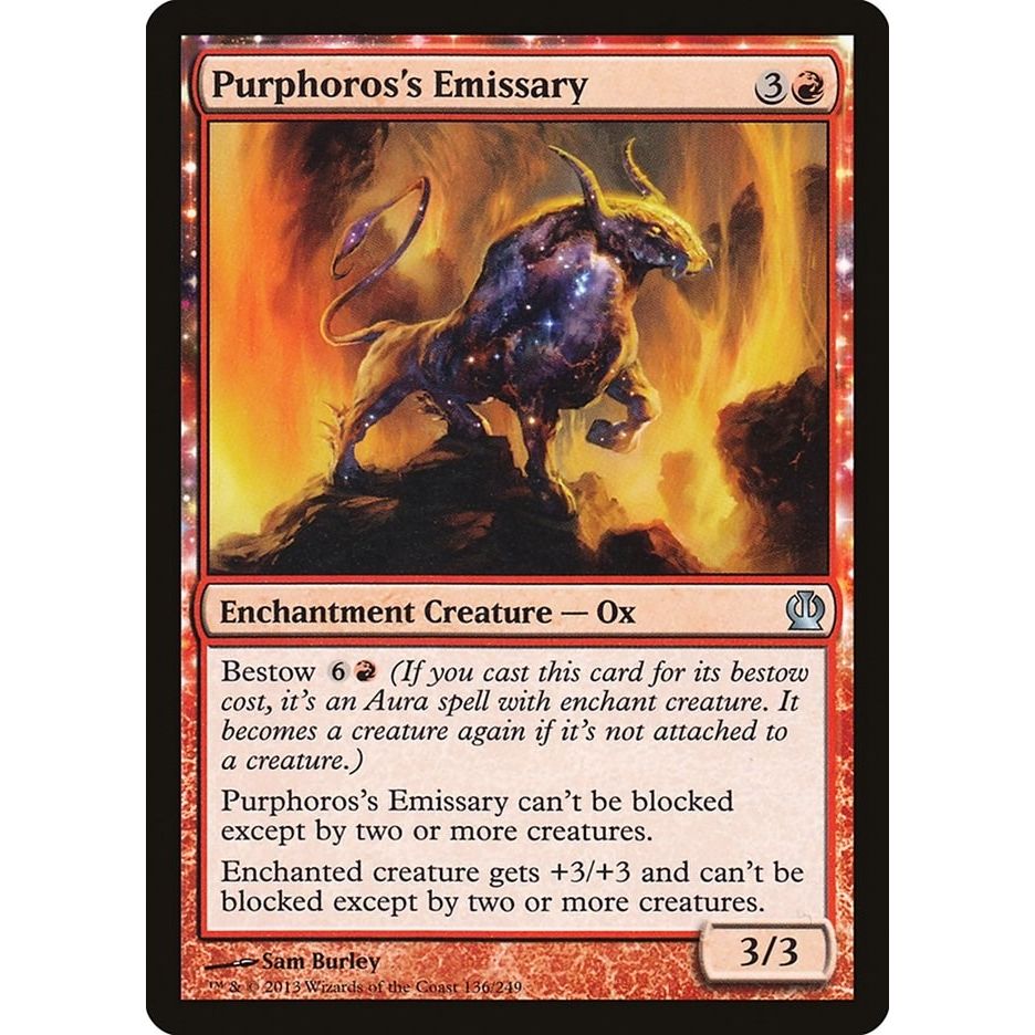 Image for Purphoros's Emissary (136) (THS) - Magic: The Gathering