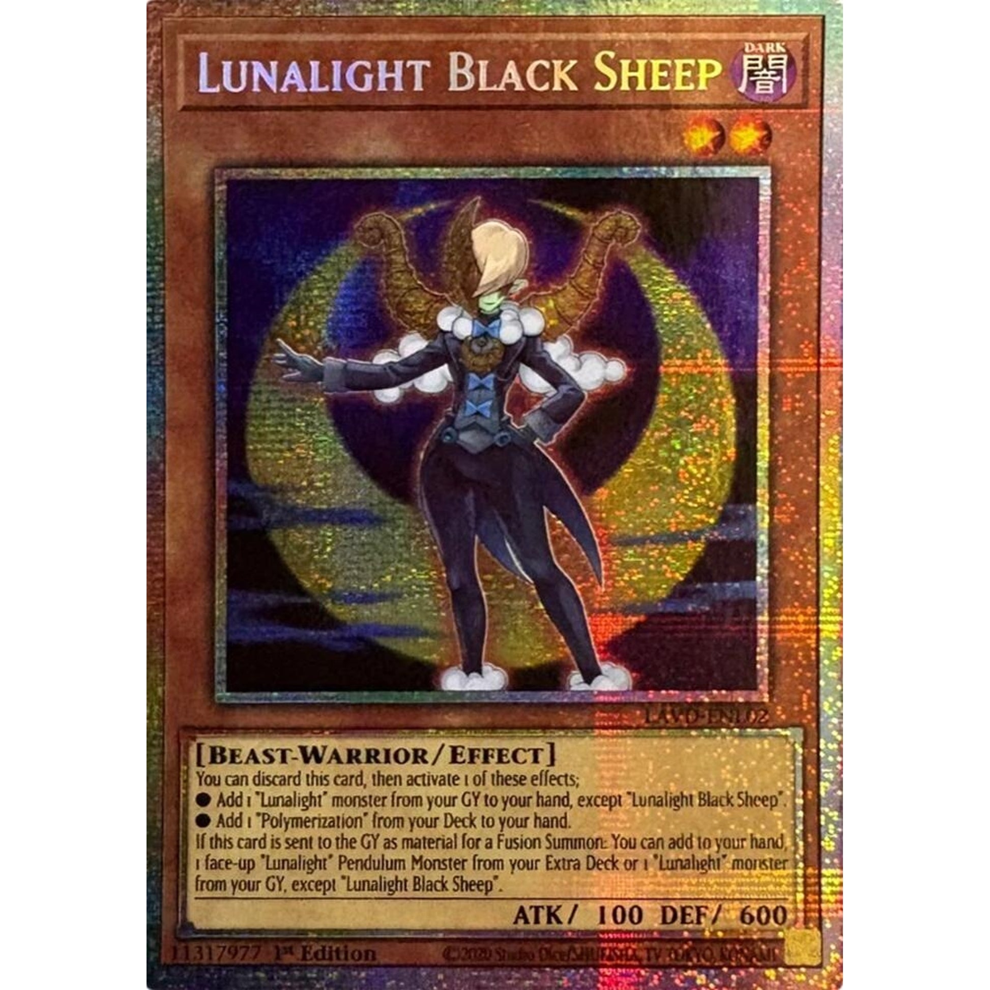 Image for Lunalight Black Sheep (Starlight Rare) (LAVD-ENL02) (LAVD) - YuGiOh