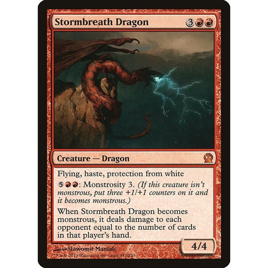Image for Stormbreath Dragon (143) (THS) - Magic: The Gathering