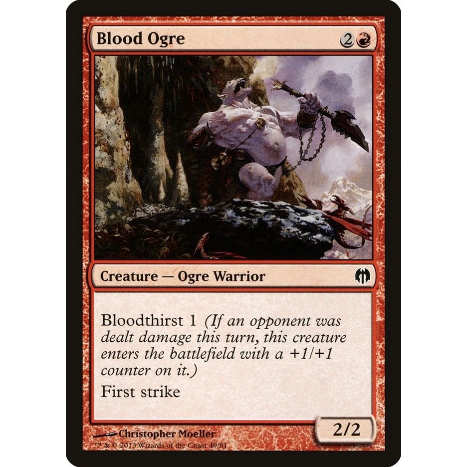 Image for Blood Ogre (49) (DDL) - Magic: The Gathering