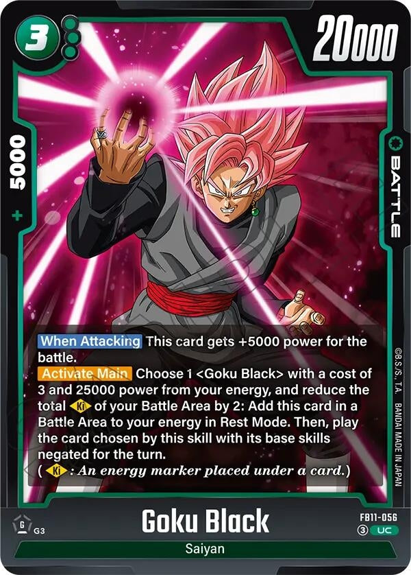 Image for Goku Black - FB11-056 (FB11-056) (FB11) - Dragon Ball Super: Fusion World