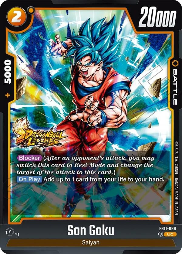 Image for Son Goku - FB11-089 (FB11-089) (FB11) - Dragon Ball Super: Fusion World